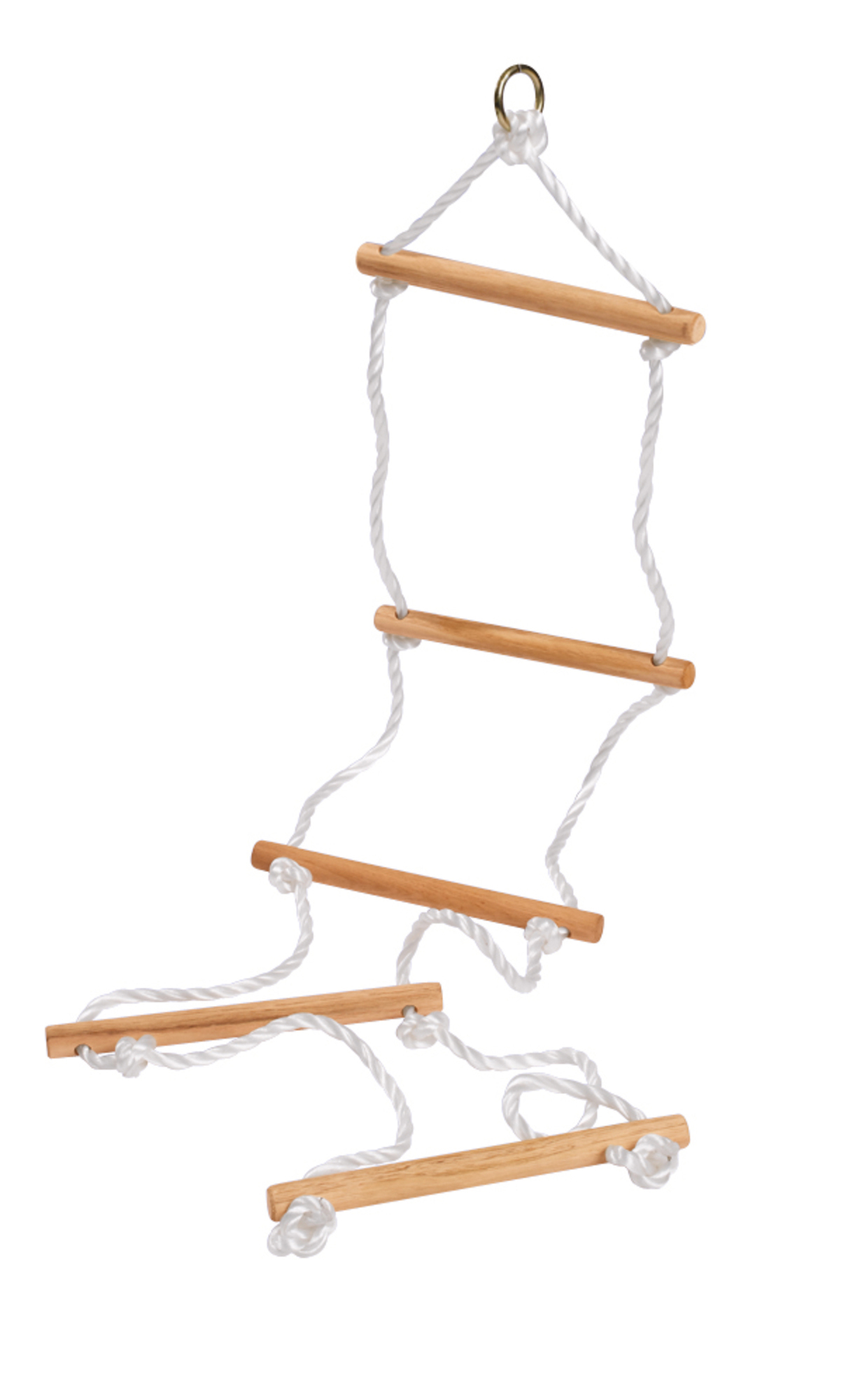 EICHHORN Strickleiter Outdoorspielzeug Naturfarben/Weiß