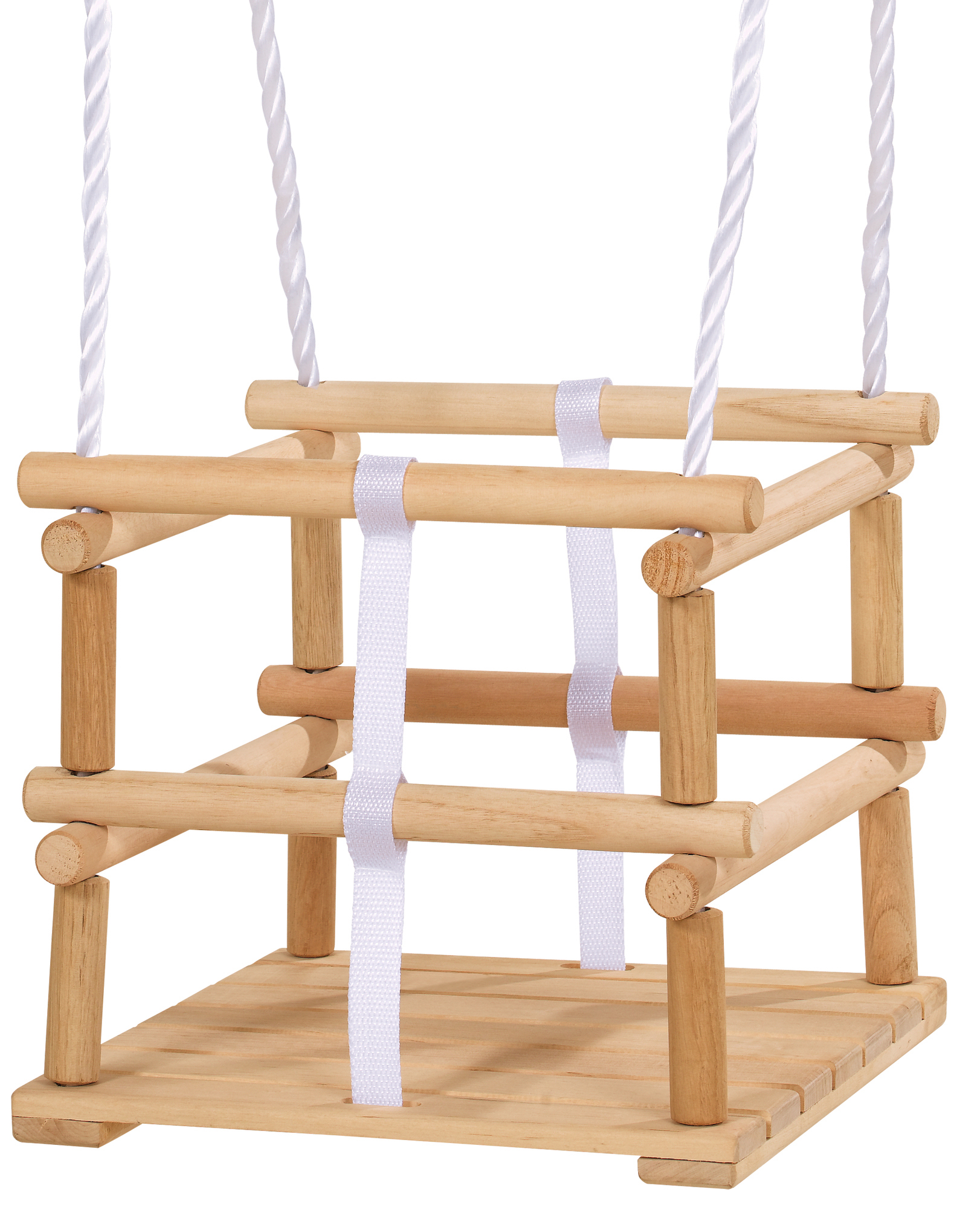 EICHHORN Gitterschaukel Outdoorspielzeug Naturfarben/Weiß