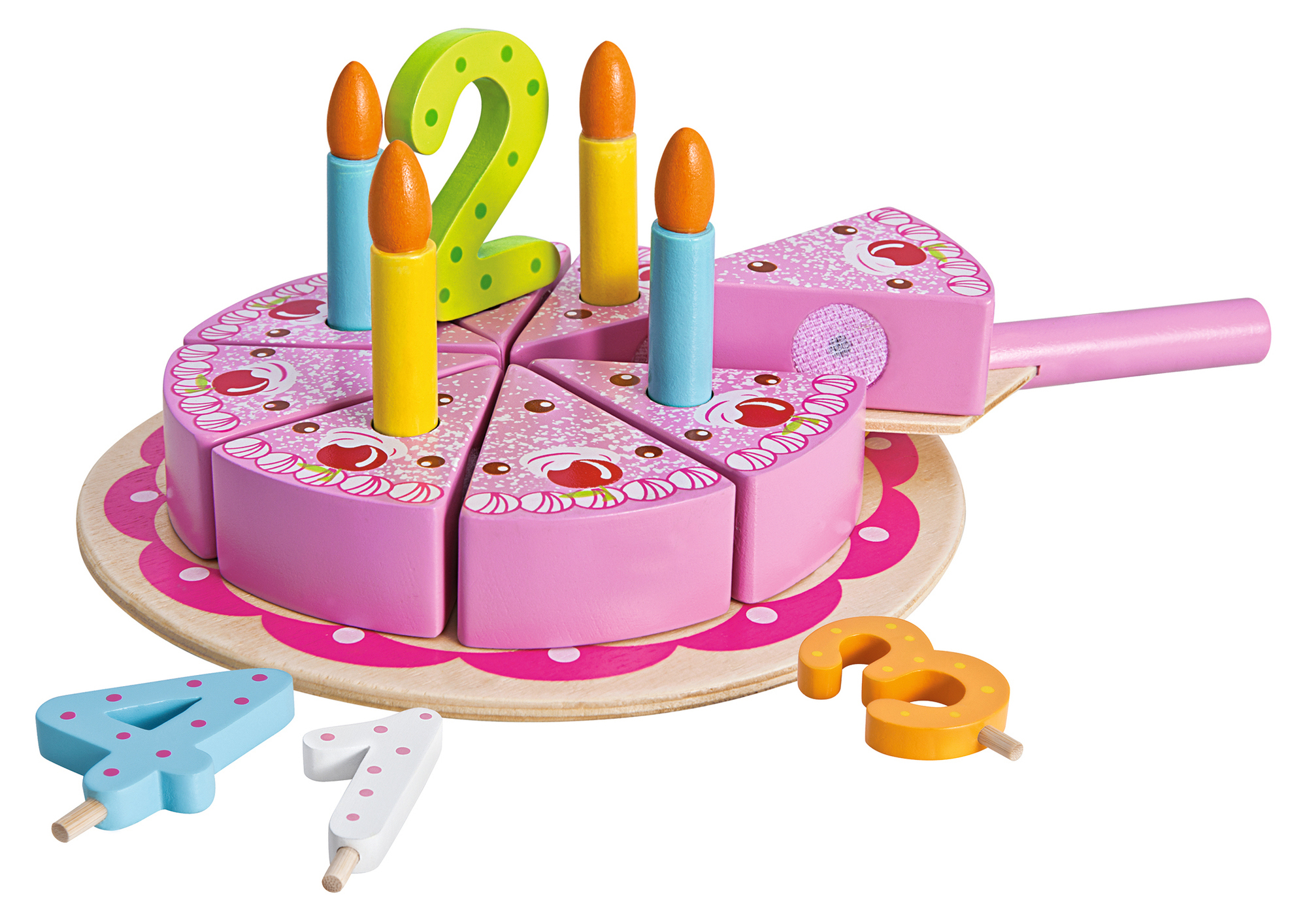 EICHHORN Kuchen Steckspiel Mehrfarbig