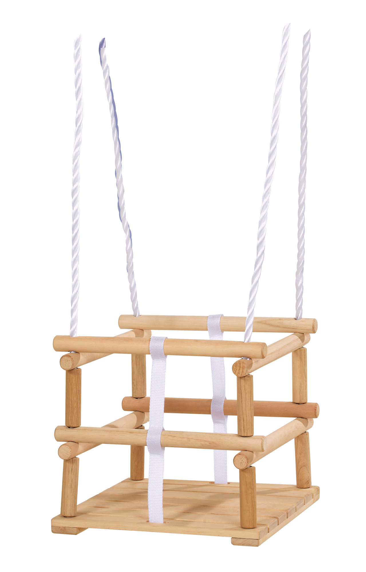 EICHHORN Gitterschaukel Outdoorspielzeug Naturfarben/Weiß