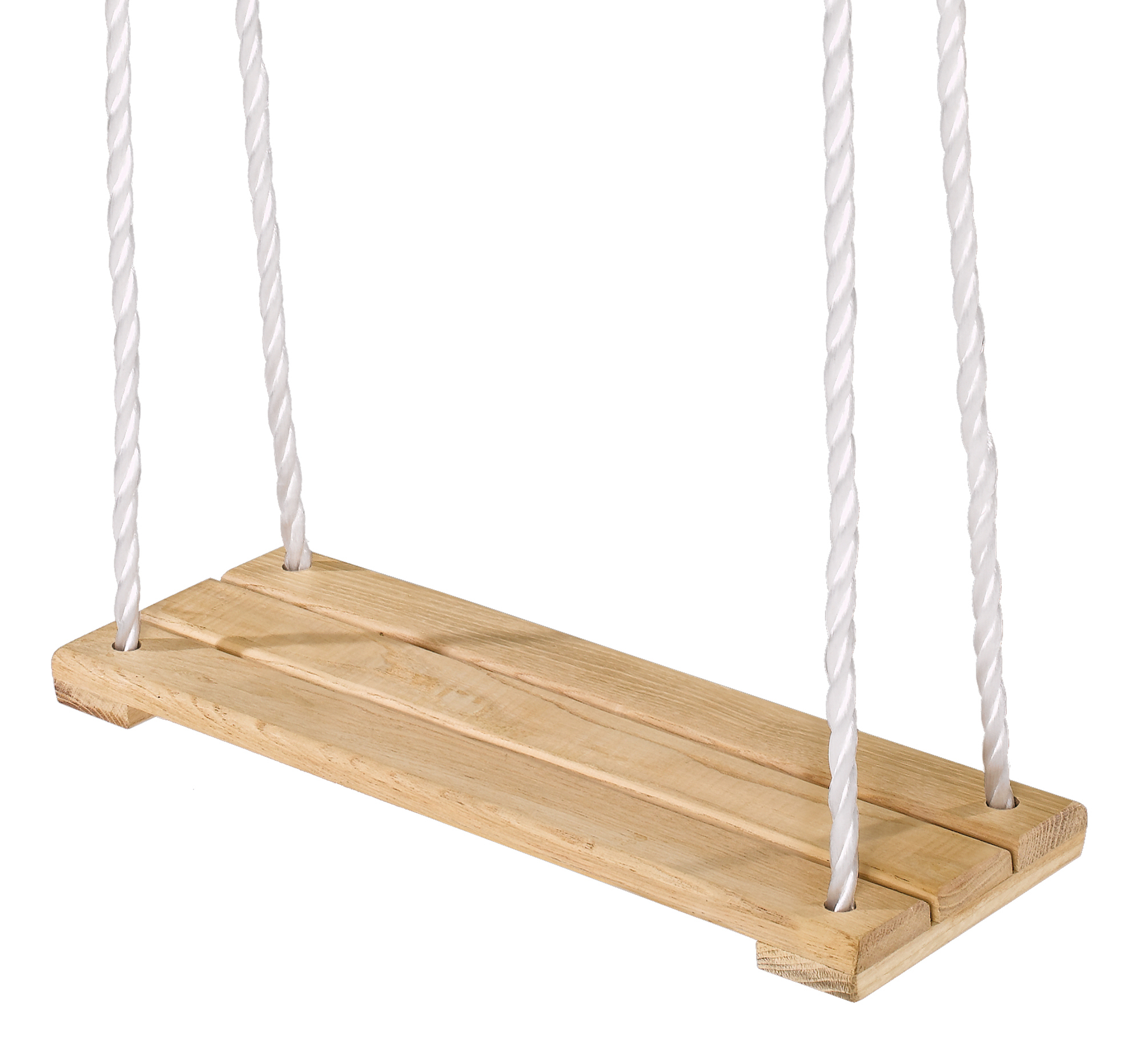 EICHHORN Brettschaukel Outdoorspielzeug Naturfarben/Weiß