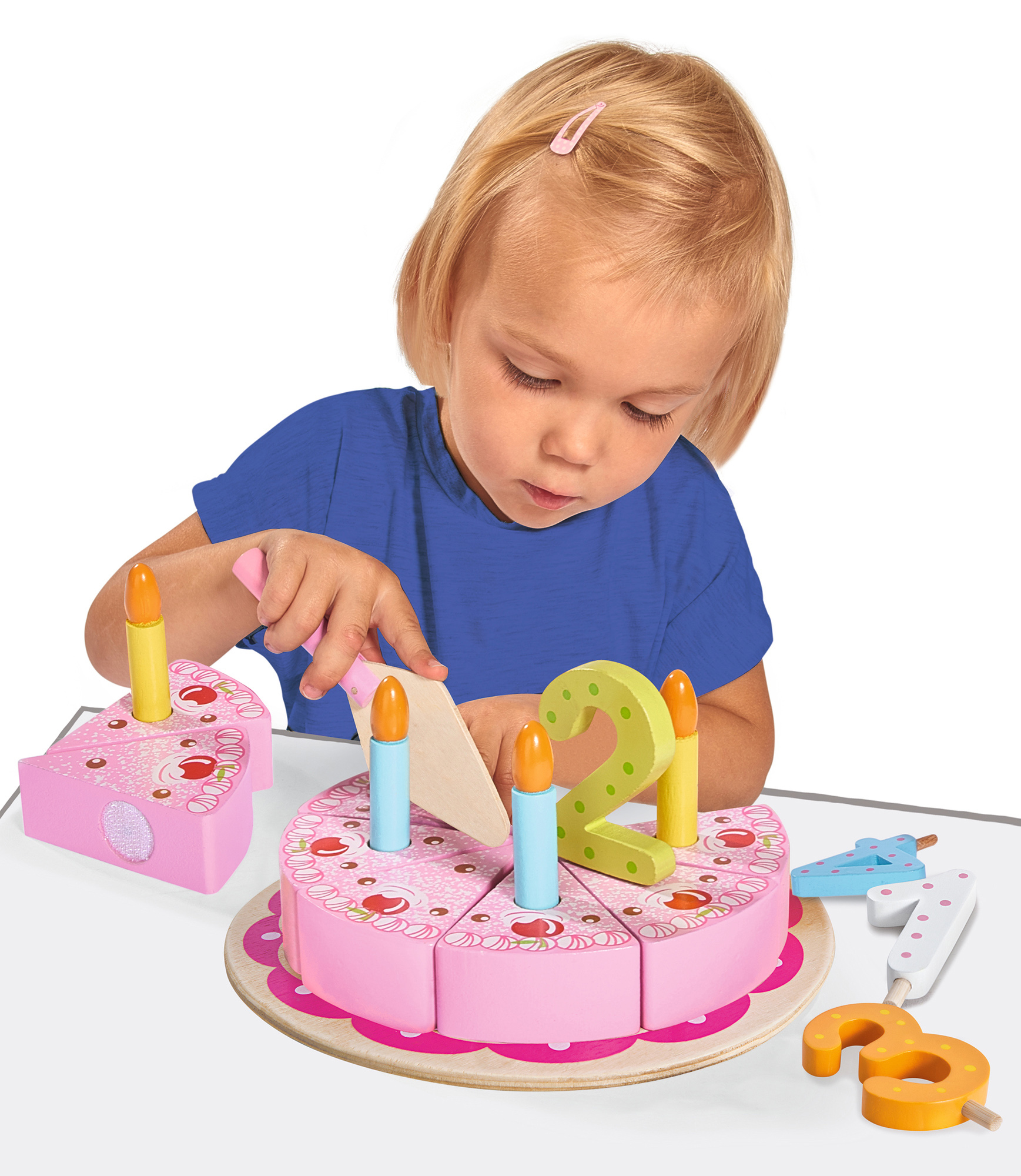 EICHHORN Kuchen Steckspiel Mehrfarbig