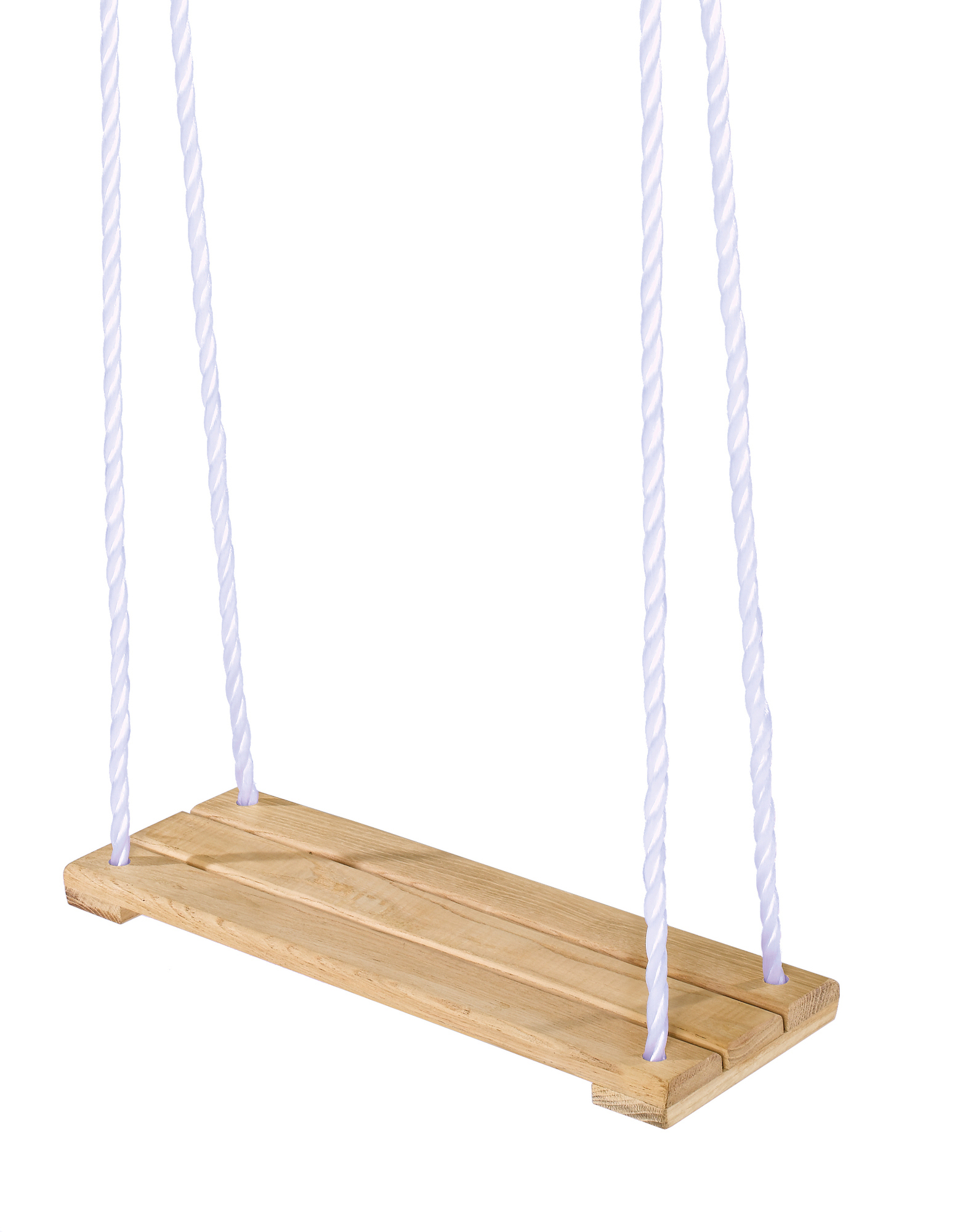 EICHHORN Brettschaukel Outdoorspielzeug Naturfarben/Weiß
