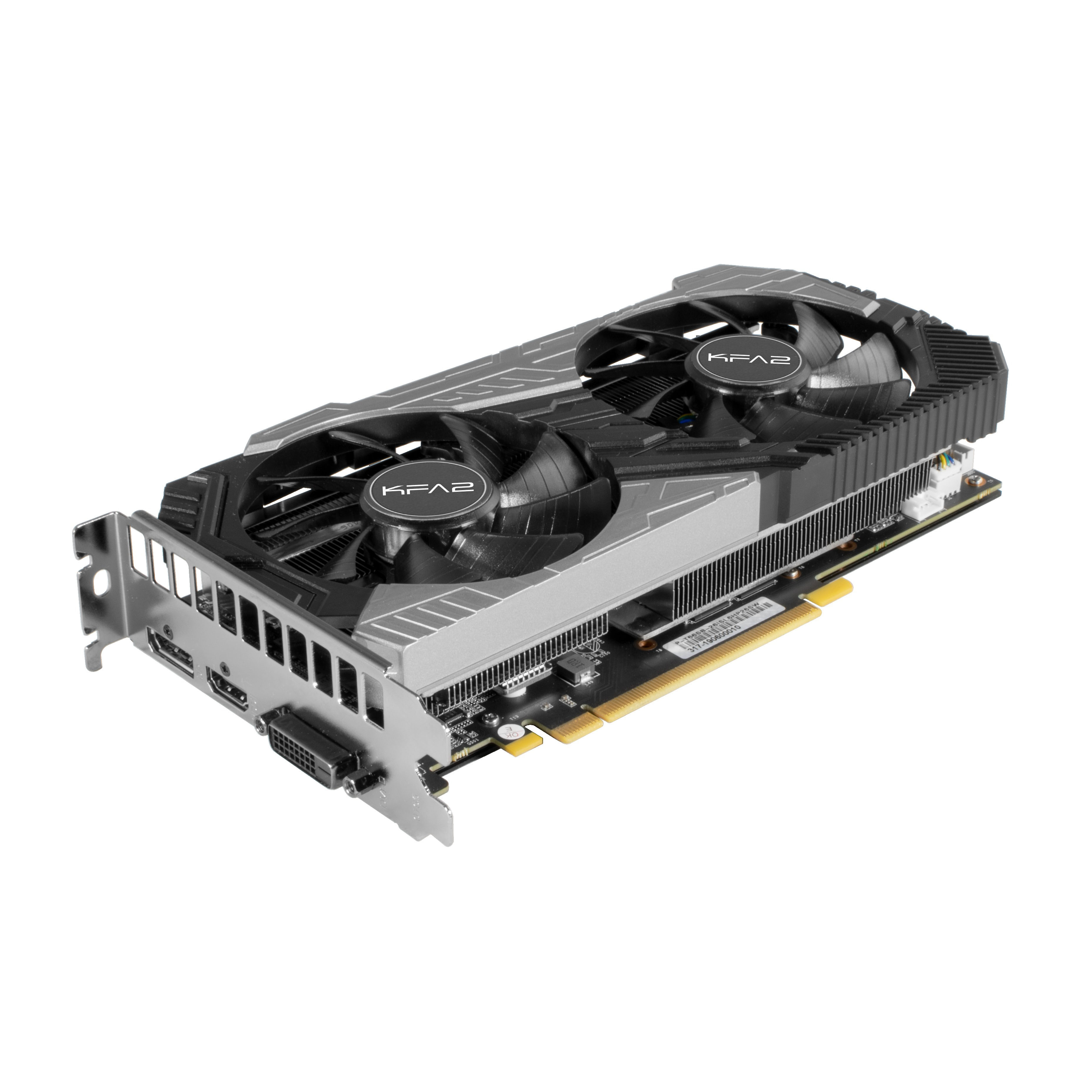 KFA2 GeForce® RTX 2060 SUPER™ 1-Click OC 8GB (26ISL6HP39SK) (NVIDIA, Grafikkarte)