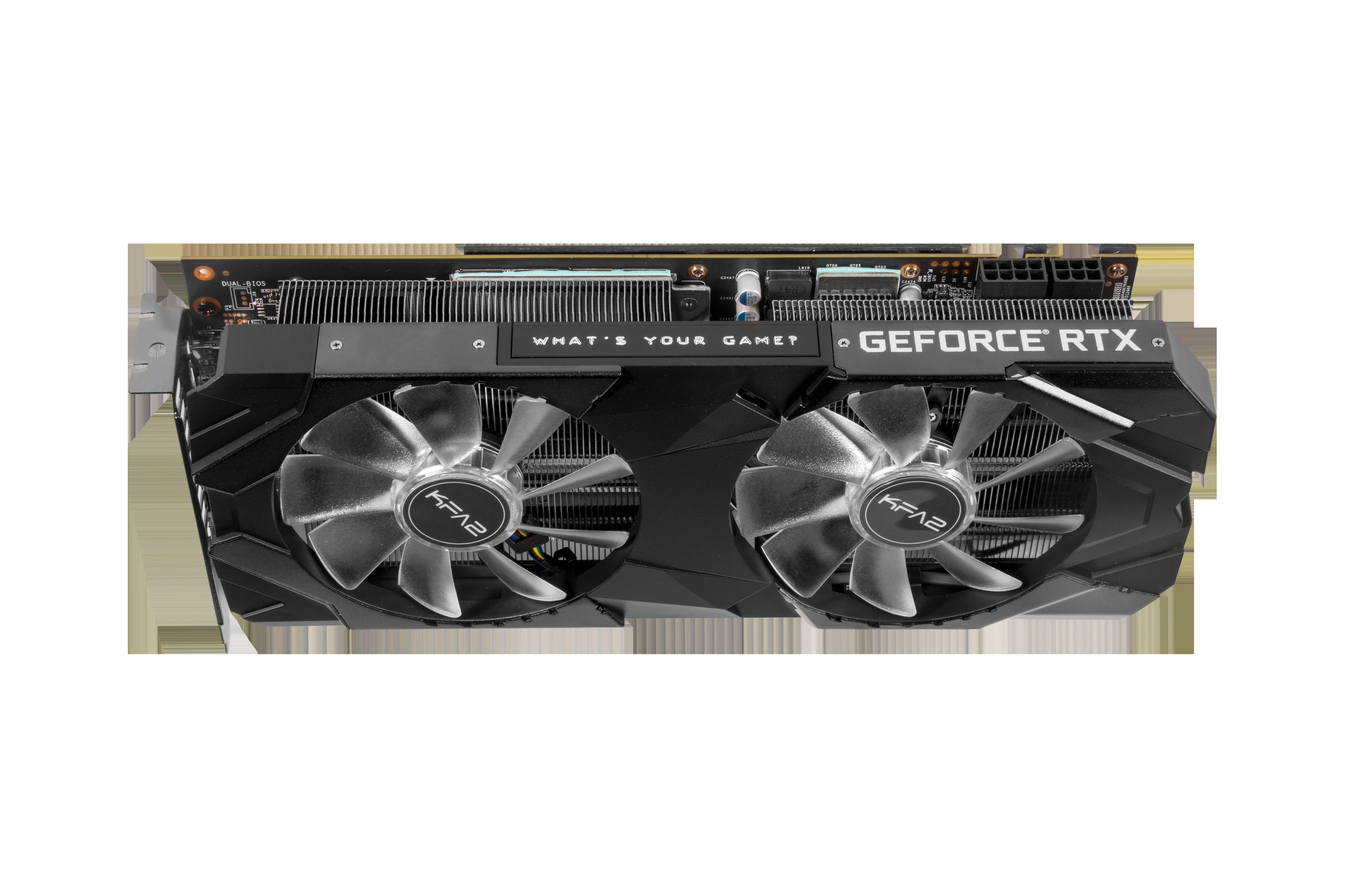 KFA2 GeForce® RTX 2060 SUPER™ EX 8GB (26ISL6MPX2EK) (NVIDIA, Grafikkarte)