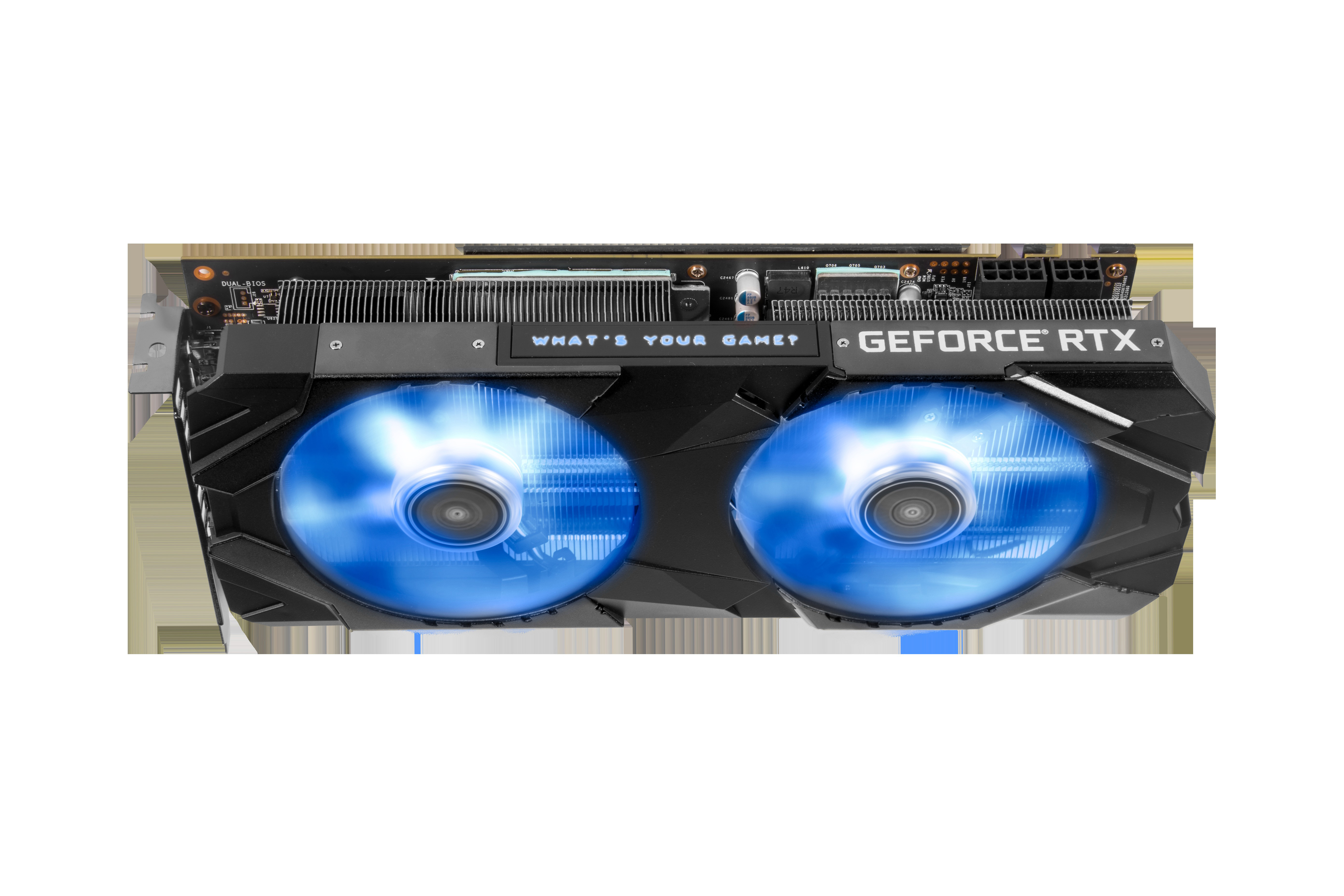 KFA2 GeForce® RTX 2060 SUPER™ EX 8GB (26ISL6MPX2EK) (NVIDIA, Grafikkarte)