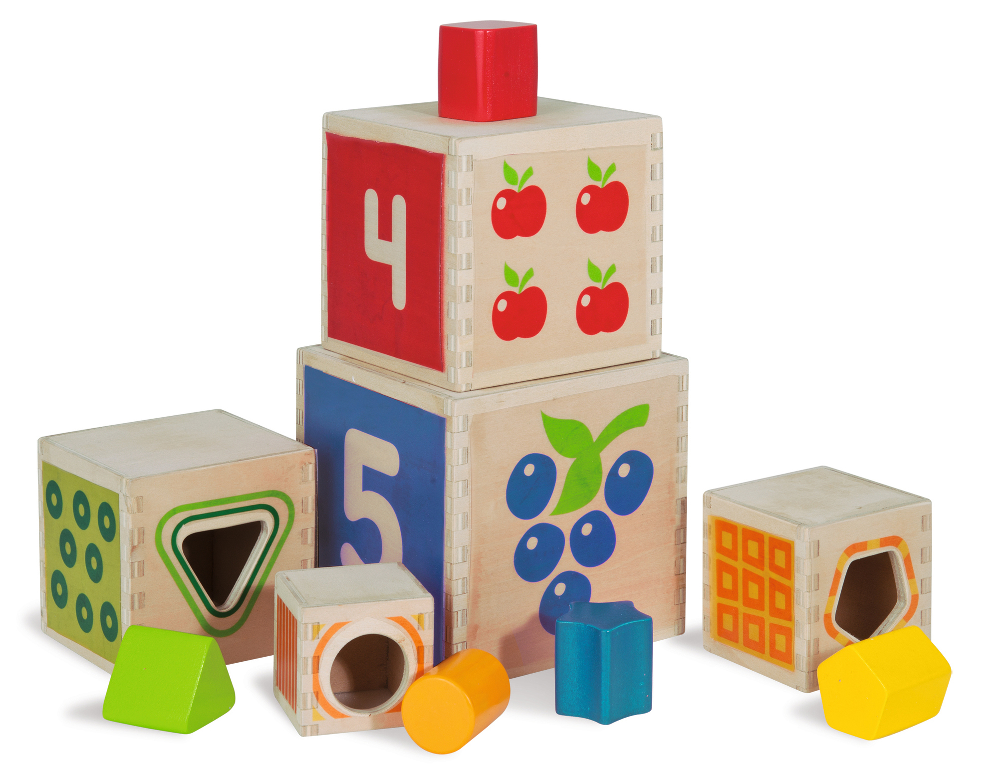 EICHHORN Steckturm Spielset Mehrfarbig