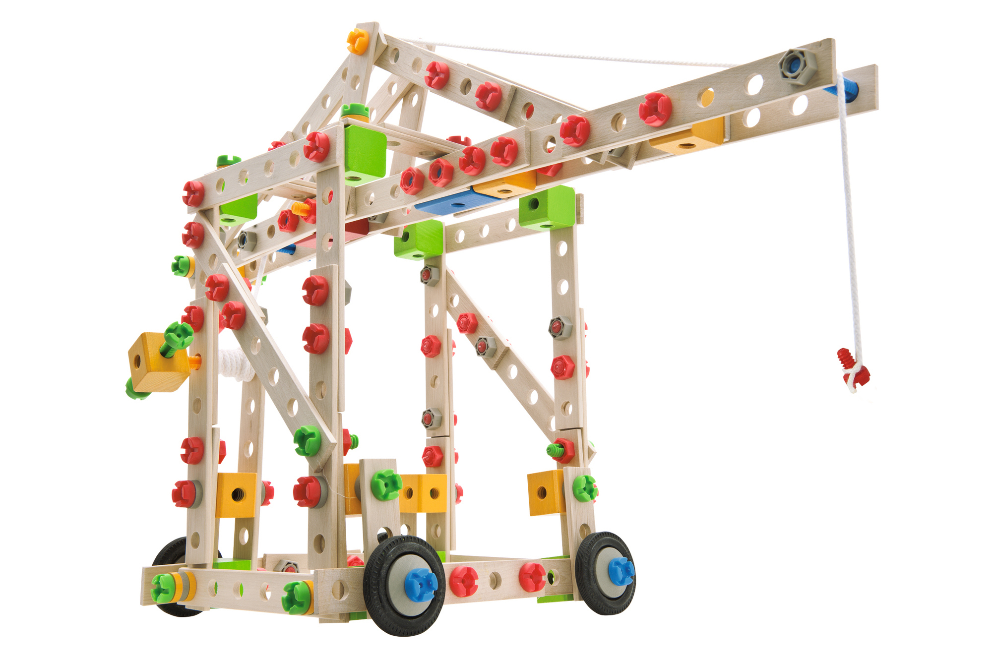 EICHHORN Windrad Konstruktionsspielzeug, Naturfarben/Mehrfarbig