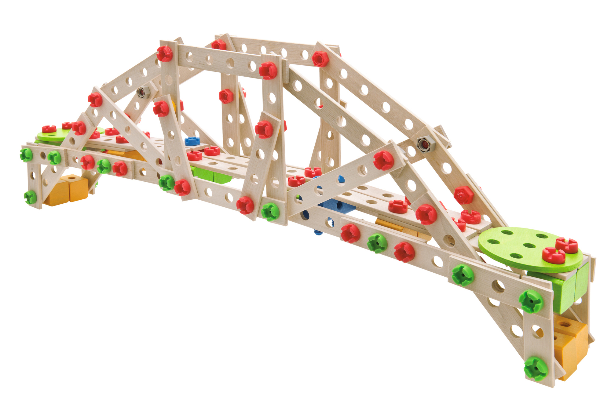 EICHHORN Windrad Konstruktionsspielzeug, Naturfarben/Mehrfarbig