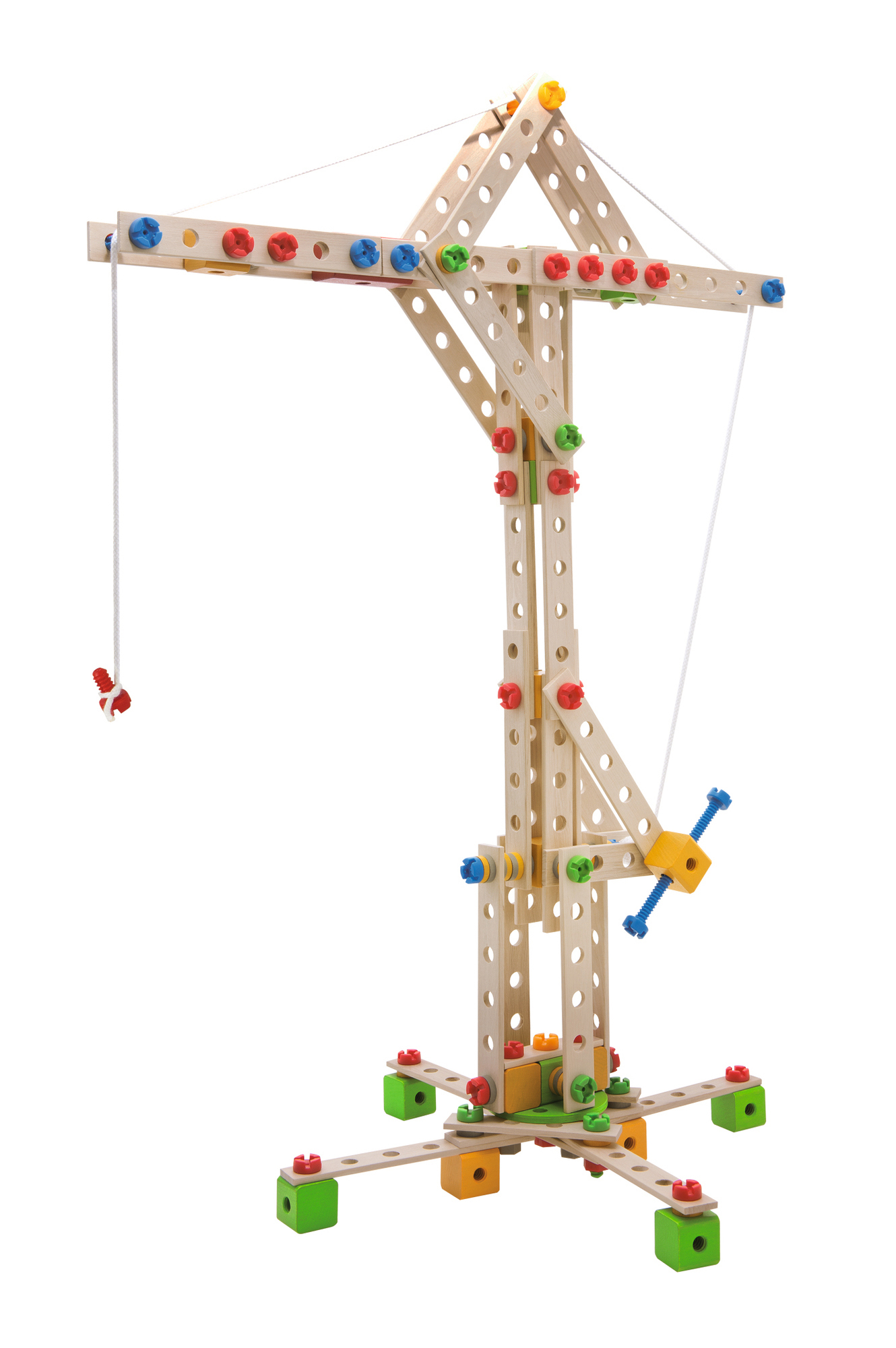 EICHHORN Windrad Konstruktionsspielzeug, Naturfarben/Mehrfarbig