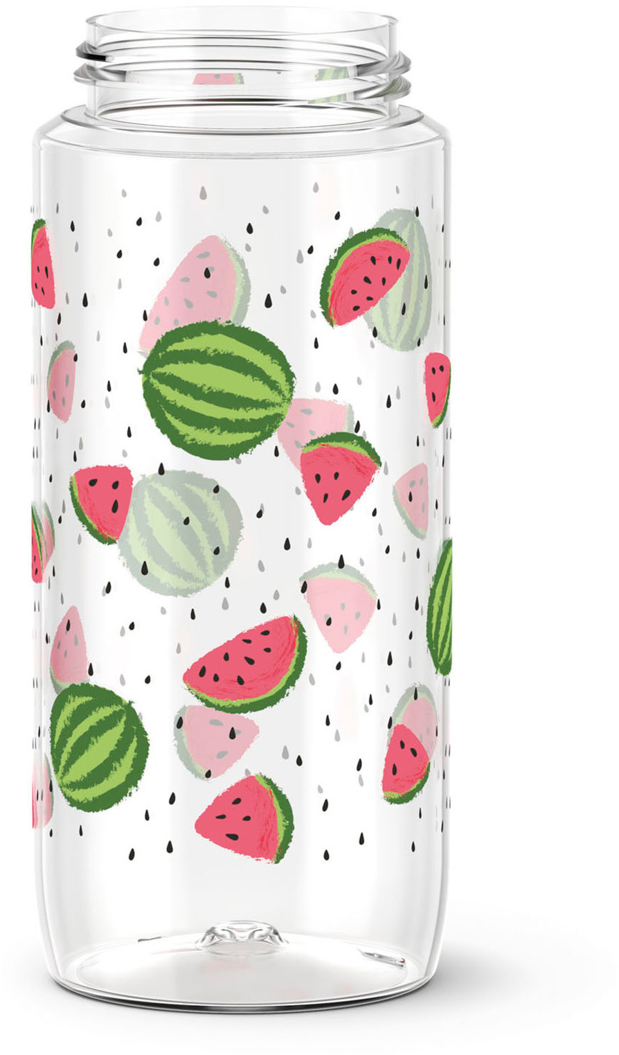 EMSA F3030500 Drink2Go Tritan Green Melons Trinkflasche Transparent/Grün