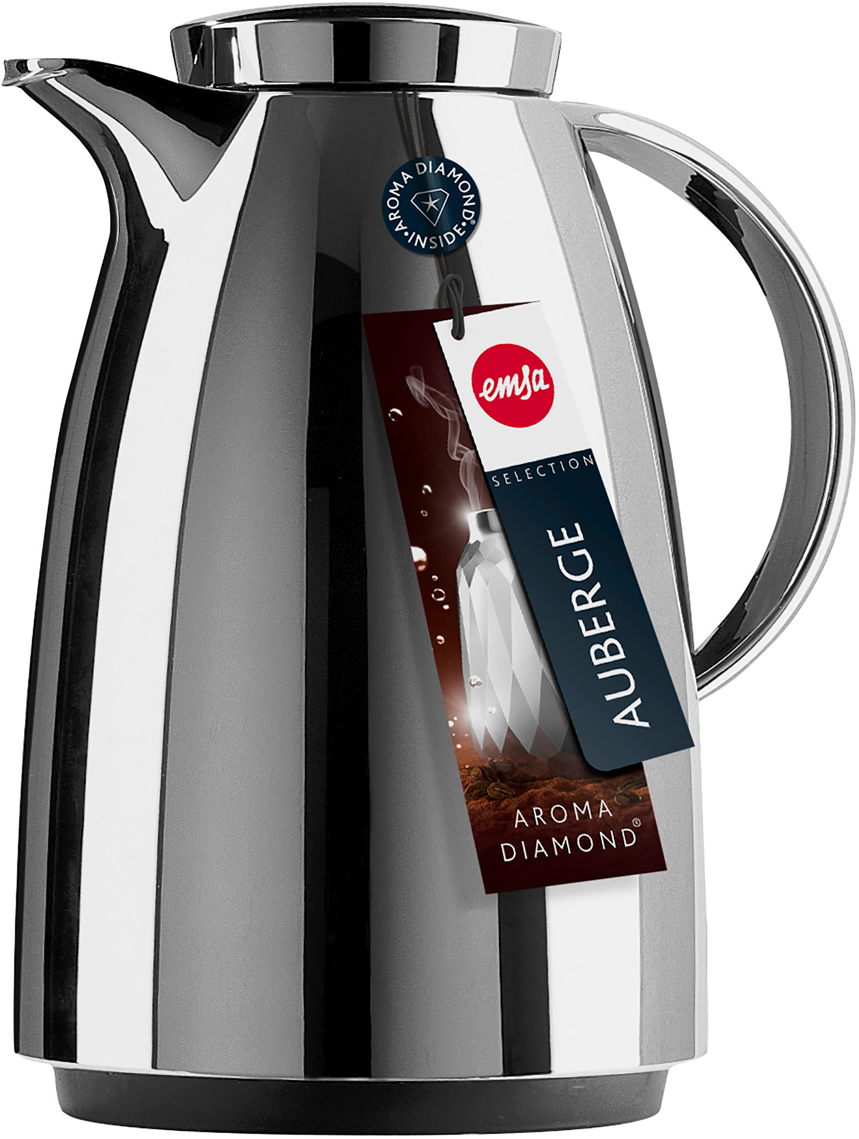 EMSA 623151600 Auberge Isolierkanne Silber
