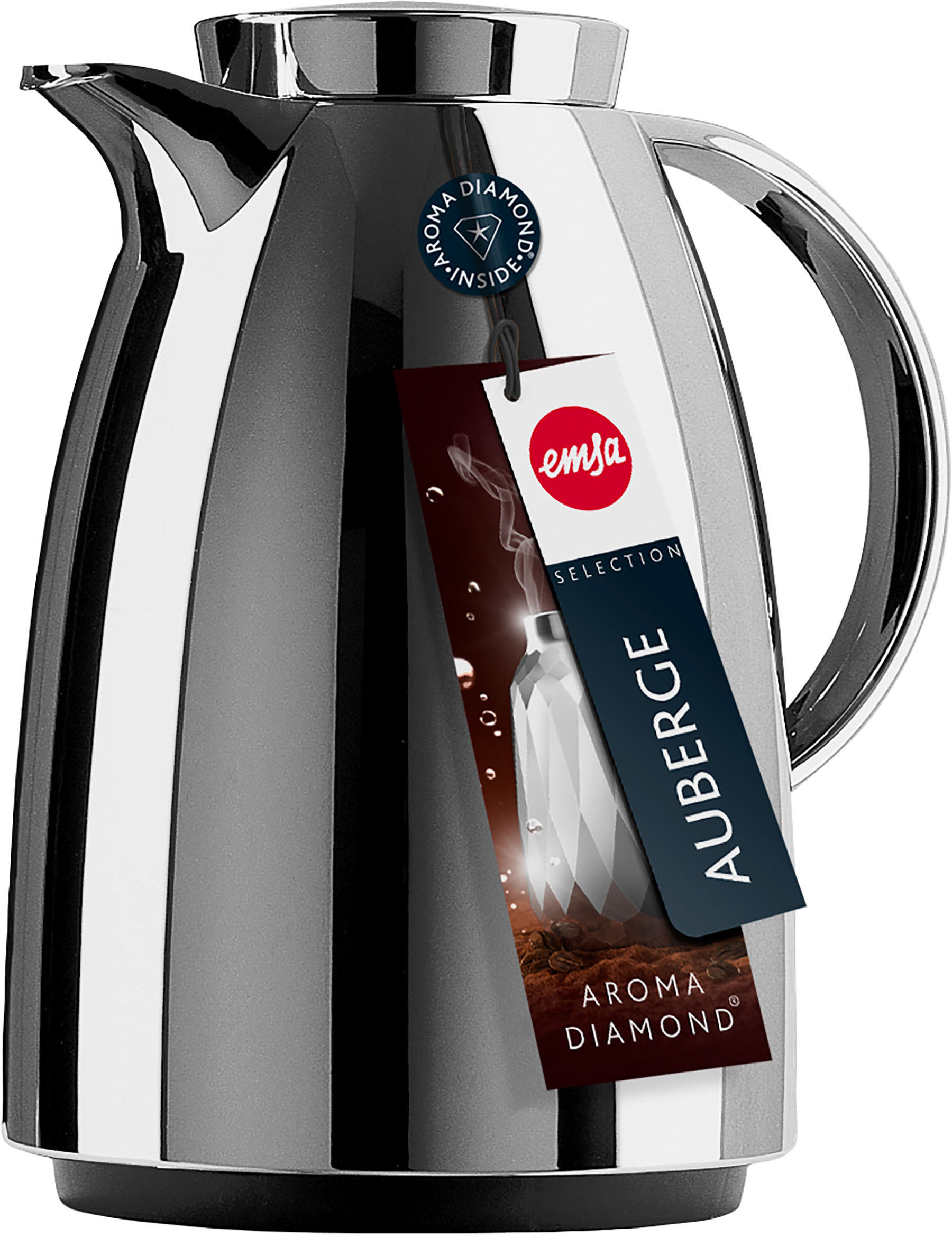 EMSA 623101600 Auberge Isolierkanne Silber
