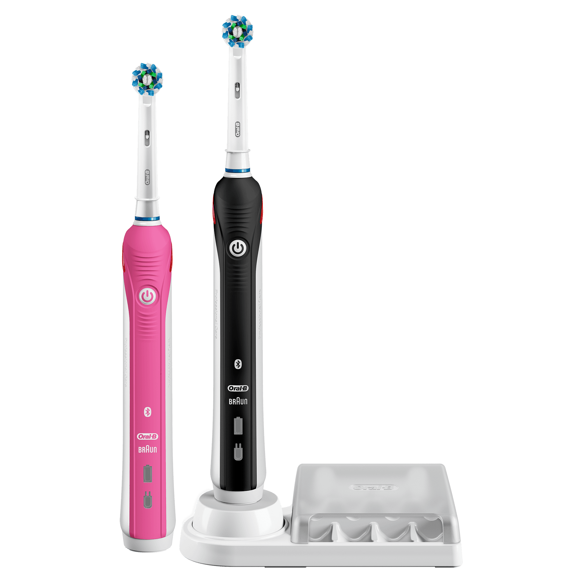 Definitief Perceptueel Dalset ORAL-B Smart 4 4900 Zwart en Roze - Elektrische Tandenborstel 2 stuks  kopen? | MediaMarkt
