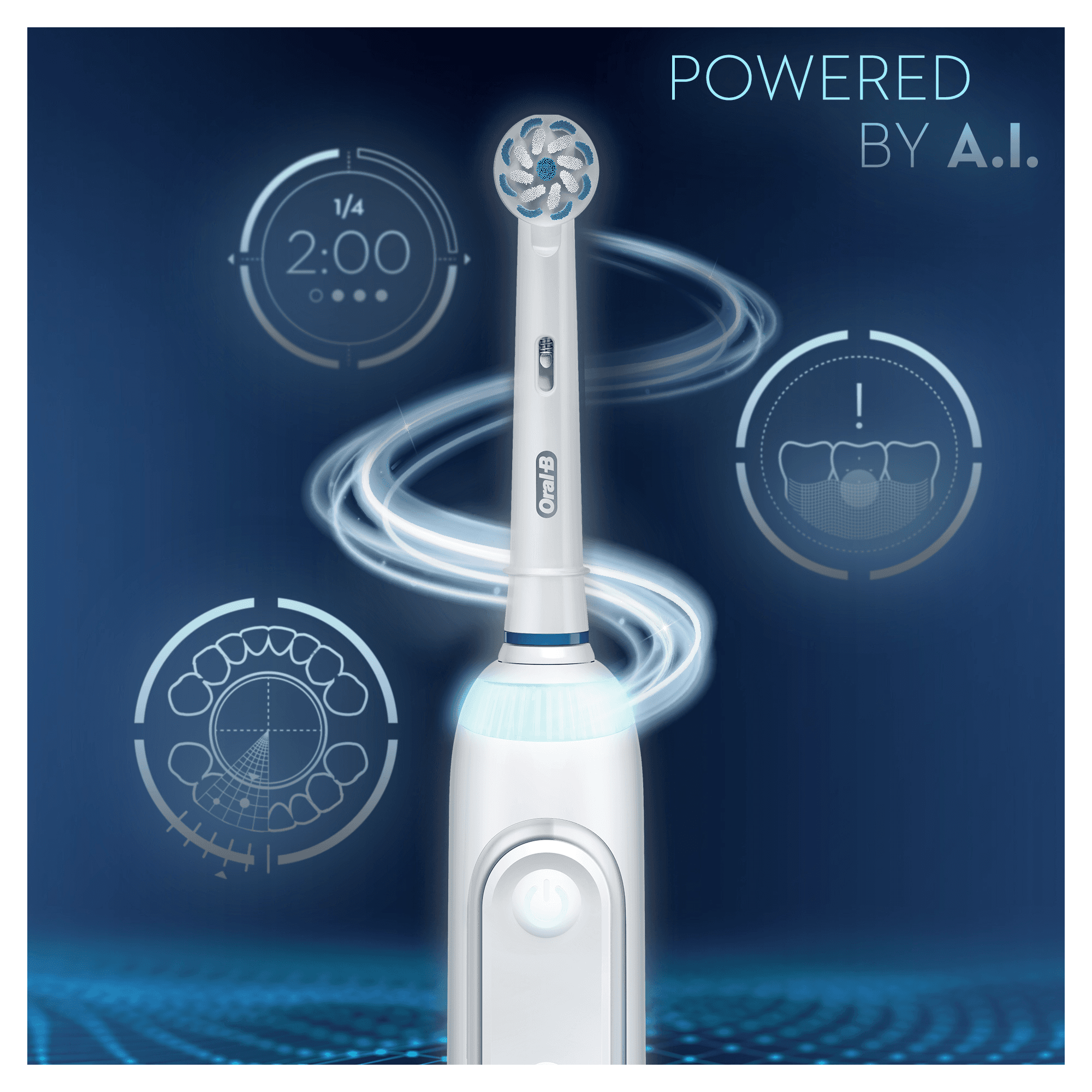 ORAL-B Genius X 20100S Wit Elektrische Tandenborstel