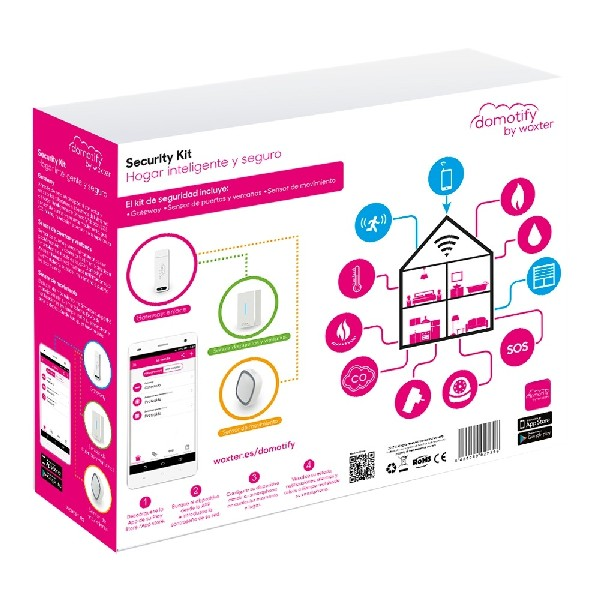 Kit de seguridad - Woxter Domotify Security Kit