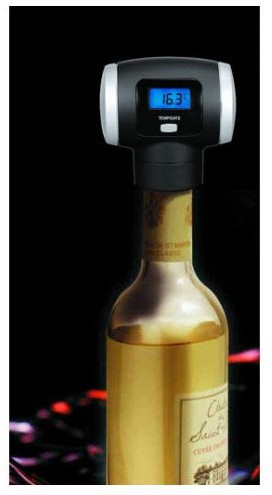 Tapón vino -  Climadiff Autovac2, Sensor de presión, Reduce aire, Pantalla LCD, Reutilizable