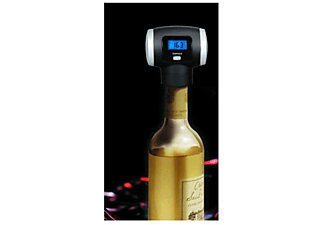 Tapón vino -  Climadiff Autovac2, Sensor de presión, Reduce aire, Pantalla LCD, Reutilizable
