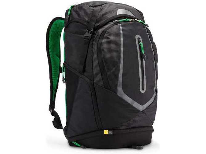 Mochila para portátil de 15.6" - Case Logic BOGD115K, tableta, Gris y verde