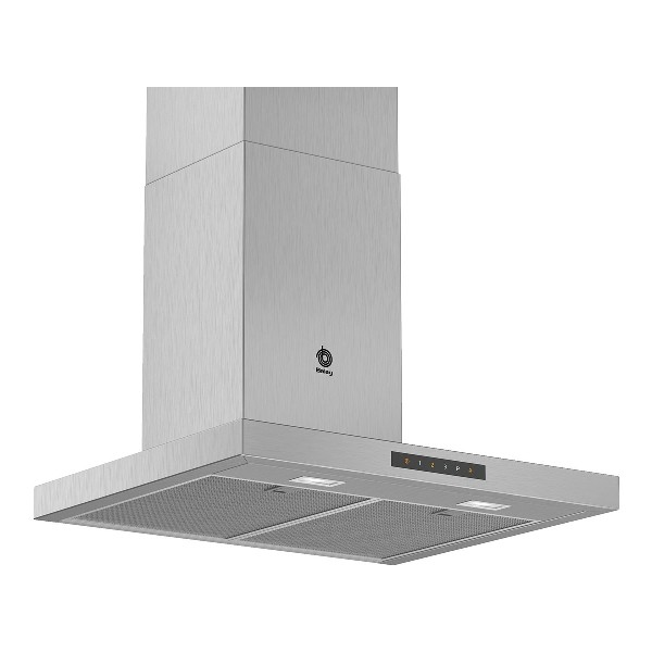 Balay 3bc967gx 600 mm campana decorativa 60cm acero inoxidable filtros aluminio clase 671m3h 60db pared 671 m3h 60 m³h extractora 275 143 w 4 140w