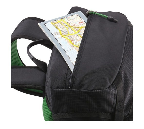 Mochila para portátil de 15.6" - Case Logic BOGD115K, tableta, Gris y verde