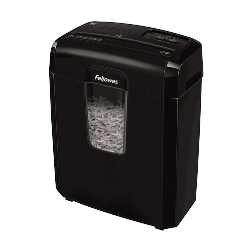 Fellowes 8c Destructora trituradora papel corte en 8 hojas negro 4 35 mm 4x35mm h8c 14