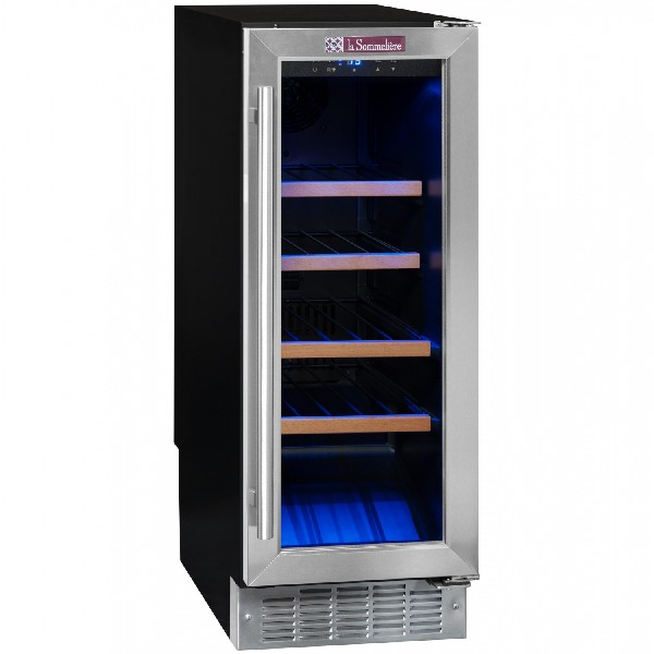 Vinoteca - La Sommelière CVDE21, 5°C – 18°C, 21 botellas, Negro