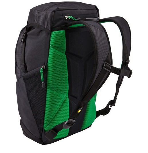 Mochila para portátil de 15.6" - Case Logic BOGD115K, tableta, Gris y verde