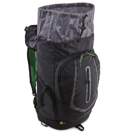 Mochila para portátil de 15.6" - Case Logic BOGD115K, tableta, Gris y verde