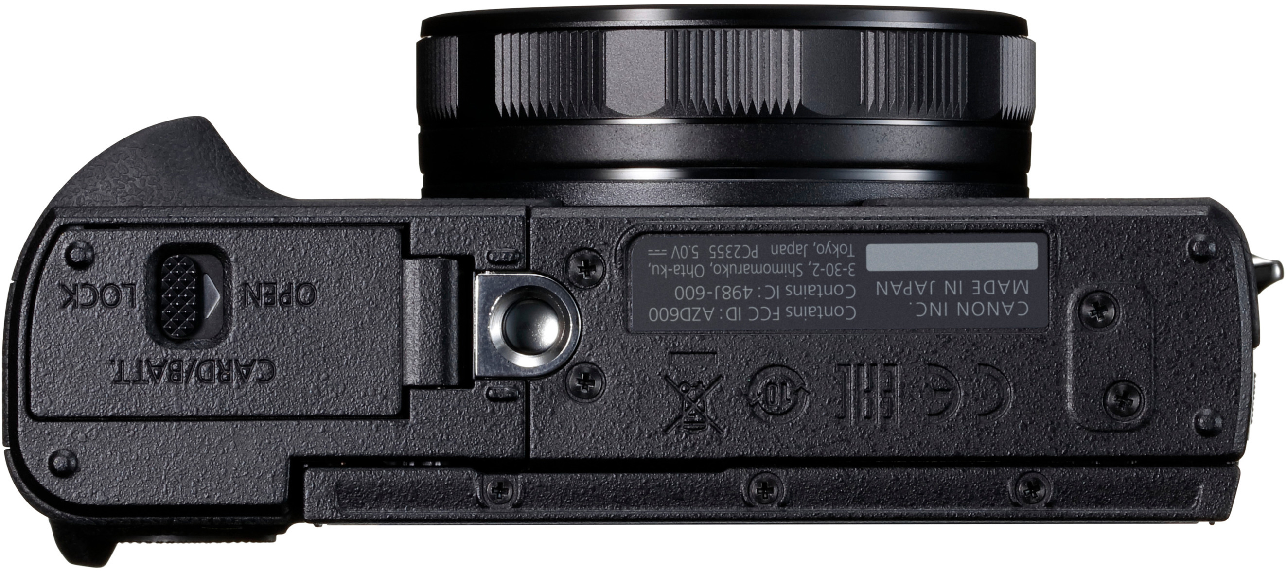 CANON PowerShot G5 X Mark II Digitalkamera Schwarz, 5fach opt. Zoom, Touchscreen-LCD (TFT), WLAN