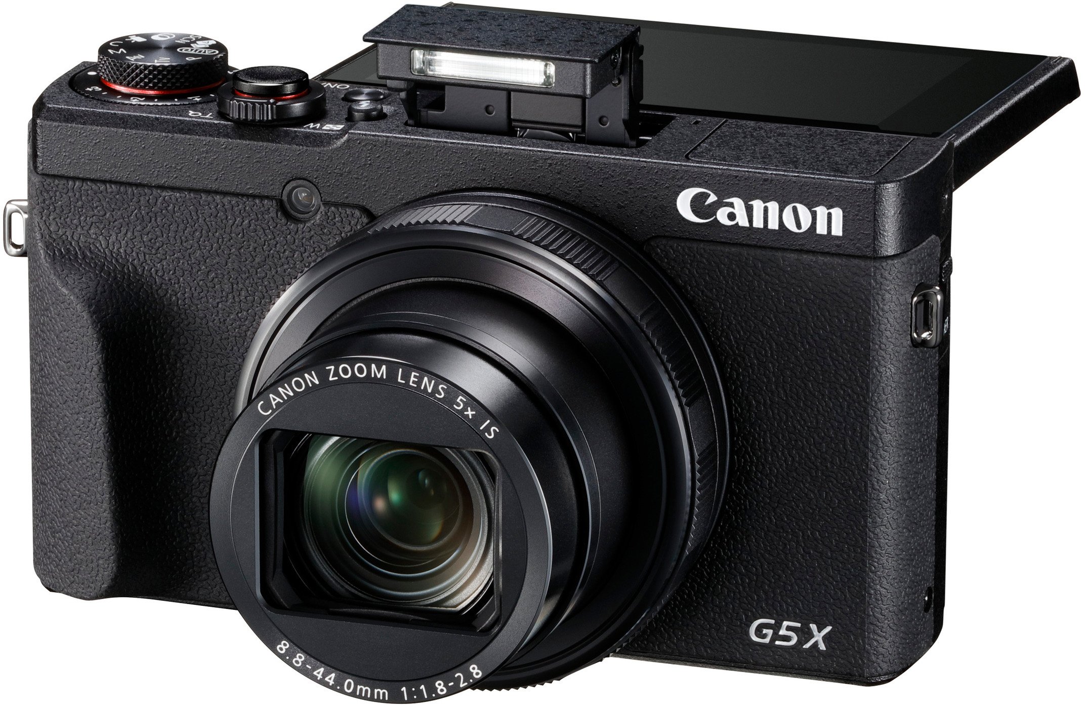 CANON PowerShot G5 X Mark II Digitalkamera Schwarz, 5fach opt. Zoom, Touchscreen-LCD (TFT), WLAN