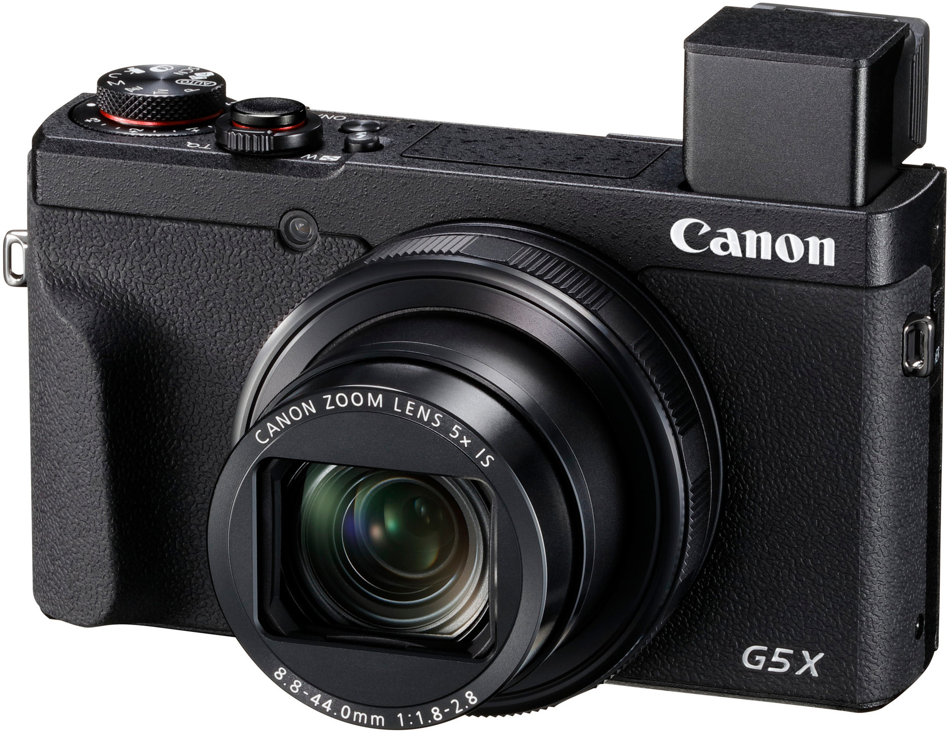 CANON PowerShot G5 X Mark II Digitalkamera Schwarz, 5fach opt. Zoom, Touchscreen-LCD (TFT), WLAN