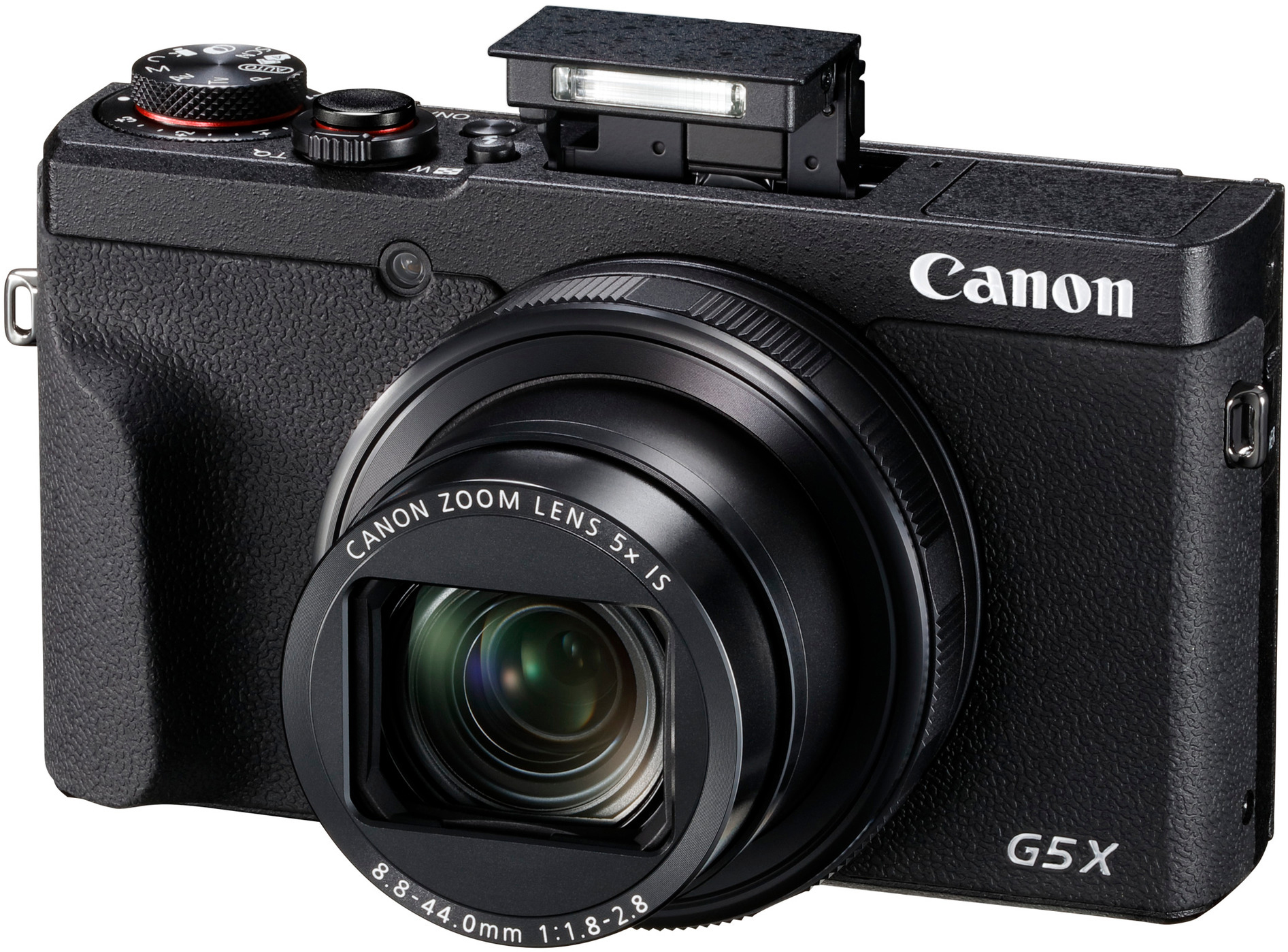 CANON PowerShot G5 X Mark II Digitalkamera Schwarz, 5fach opt. Zoom, Touchscreen-LCD (TFT), WLAN