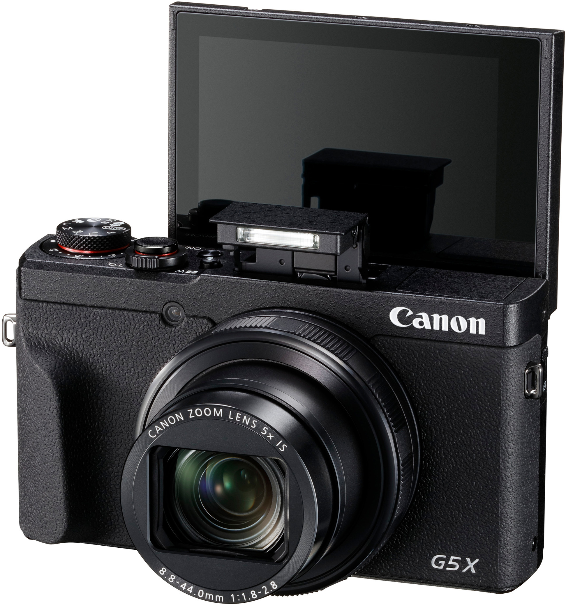 CANON PowerShot G5 X Mark II Digitalkamera Schwarz, 5fach opt. Zoom, Touchscreen-LCD (TFT), WLAN