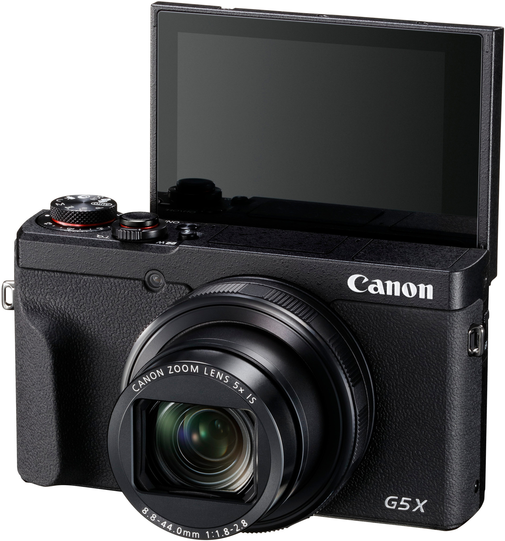 CANON PowerShot G5 X Mark II Digitalkamera Schwarz, 5fach opt. Zoom, Touchscreen-LCD (TFT), WLAN