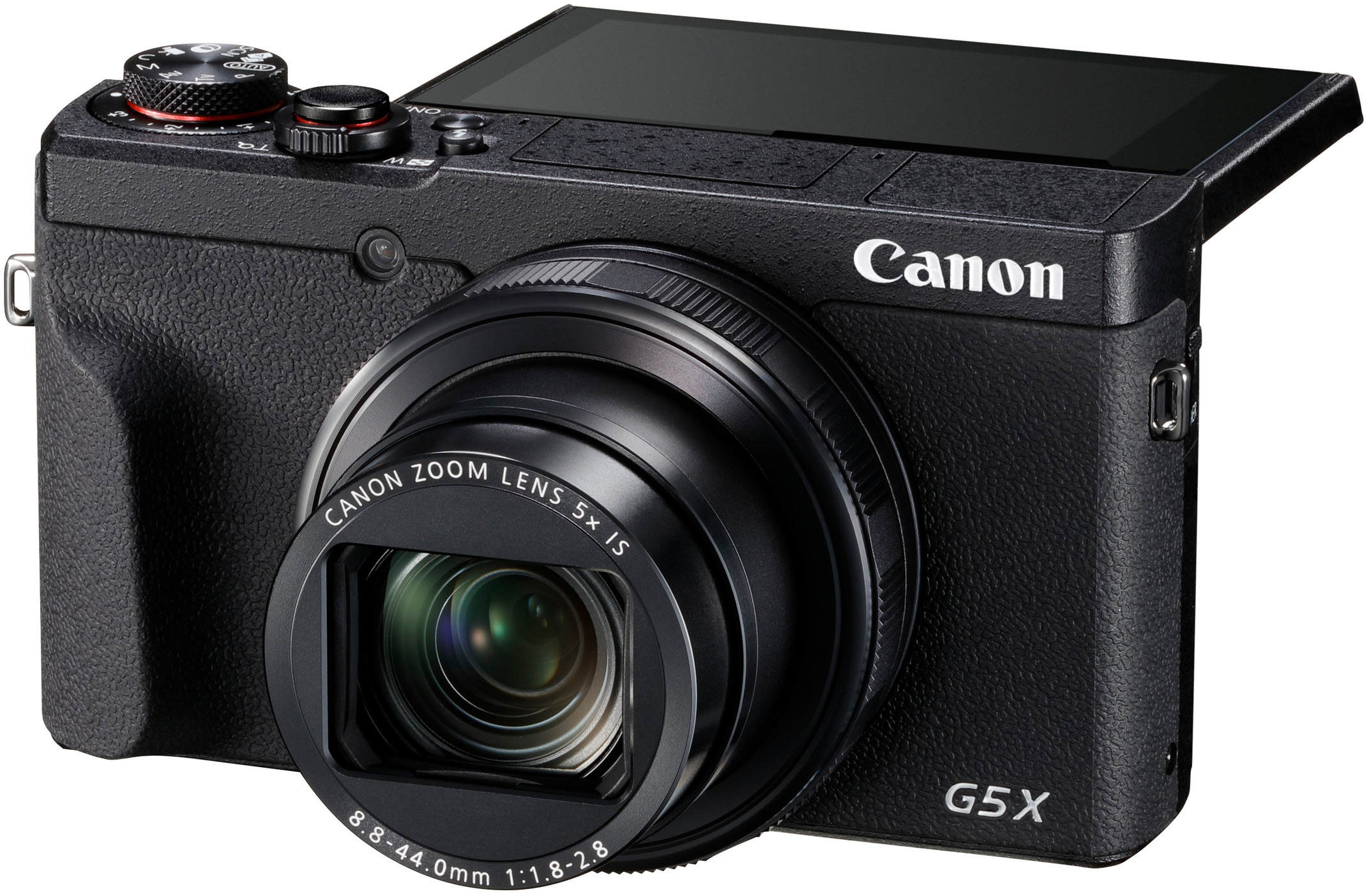 CANON PowerShot G5 X Mark II Digitalkamera Schwarz, 5fach opt. Zoom, Touchscreen-LCD (TFT), WLAN