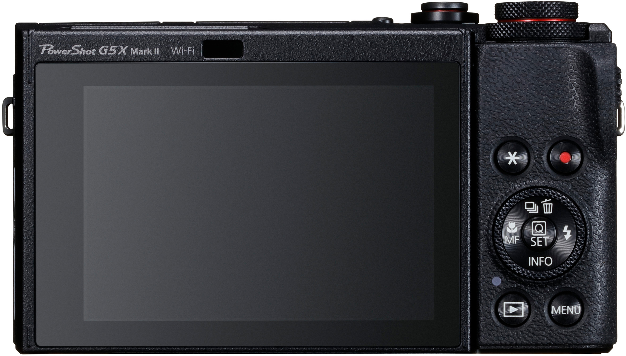 CANON PowerShot G5 X Mark II Digitalkamera Schwarz, 5fach opt. Zoom, Touchscreen-LCD (TFT), WLAN