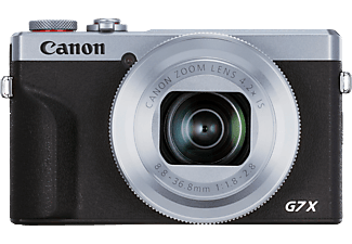 CANON PowerShot G7 X Mark III Digitalkamera Silber/Schwarz, , 4.2fach opt. Zoom, Touchscreen-LCD (TFT), WLAN