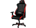 NITRO CONCEPTS S300 EX - Chaise de jeu (Noir/Rouge)