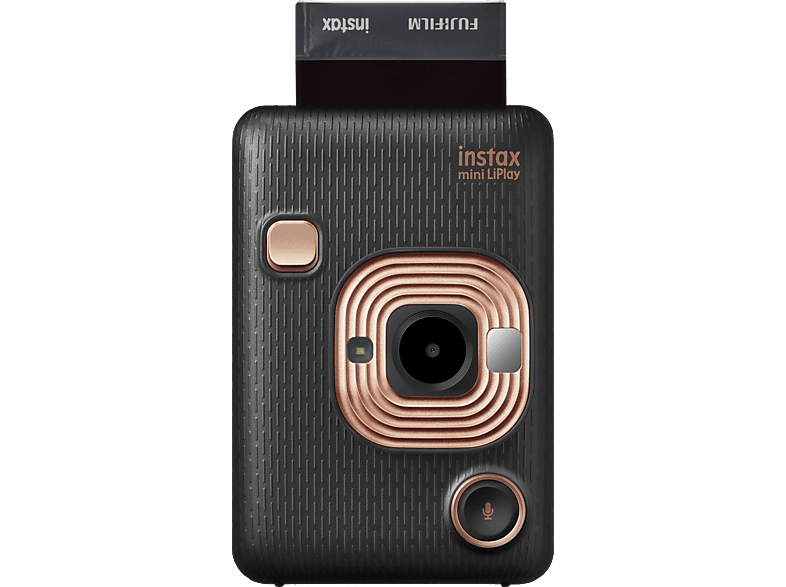 FUJIFILM instax mini LiPlay Sofortbildkamera Elegantes Schwarz