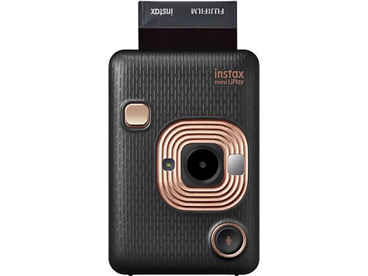 FUJIFILM instax mini LiPlay - Sofortbildkamera Elegantes Schwarz