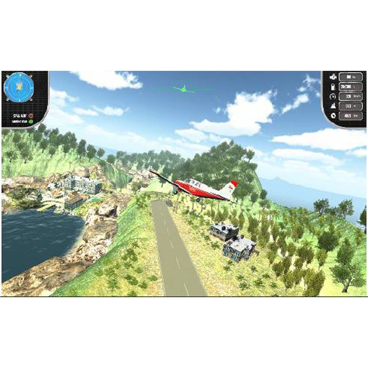 Nintendo Switch Island Flight Simulator
