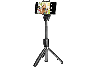 SBS Selfie stick en tripod met afstandsbediening draadloos Grijs (TESELFITRIPODBT)