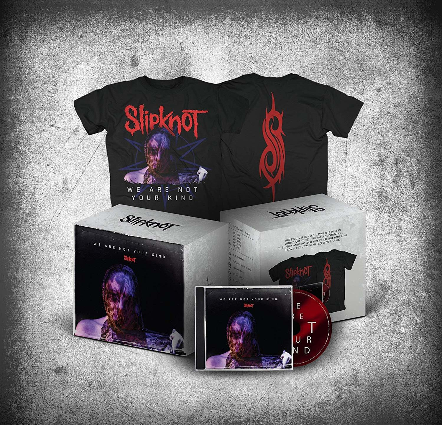 Slipknot - We Are Not Your Kind (inklusive T-Shirt Größe XL)  - (CD + Merchandising)