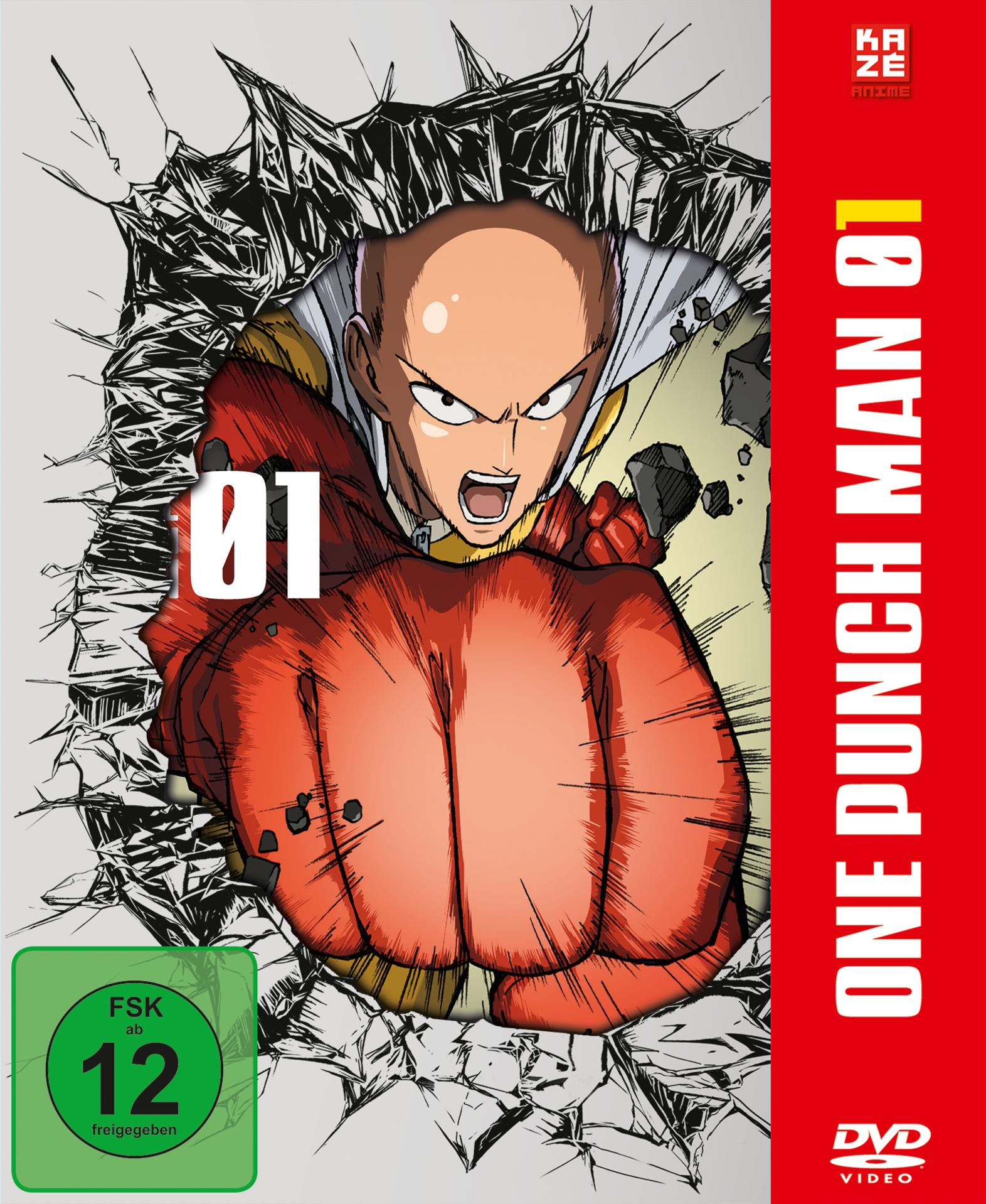 One Punch Man – Vol. 1 DVD (Episoden 1-4)
