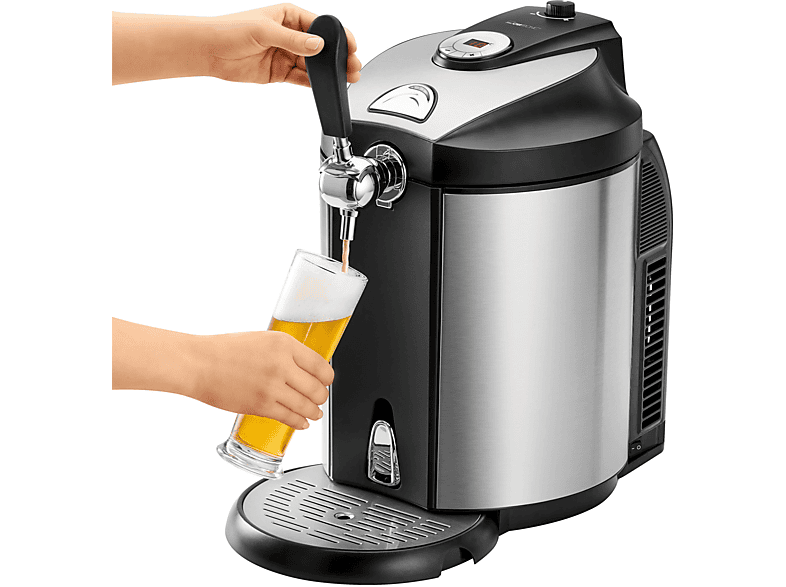 Thumbnail - CLATRONIC BZ 3740 Bierzapfanlage Edelstahl/Schwarz