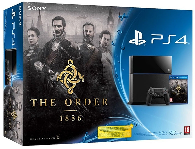 SONY Playstation 4 500 GB Konsol + The Order 1886 Oyunu