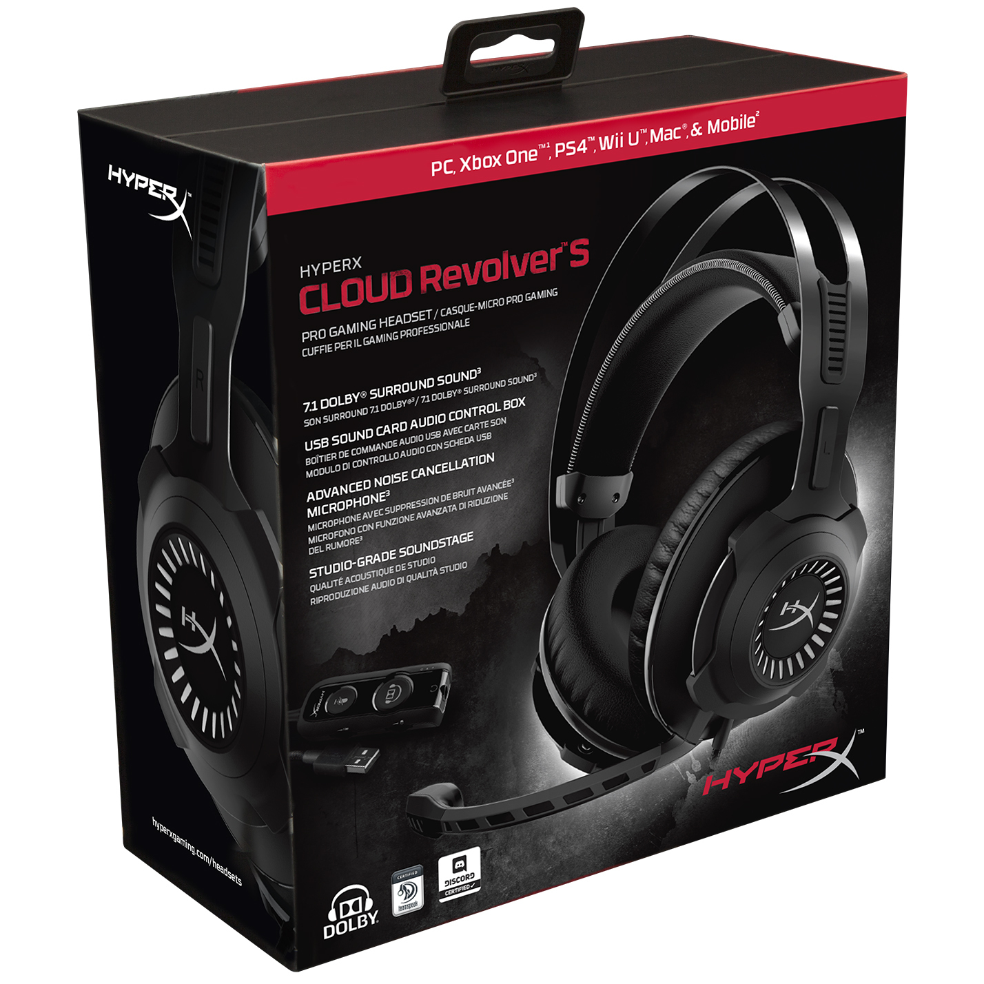 KINGSTON HyperX Revolver S Gaming Kulaklık