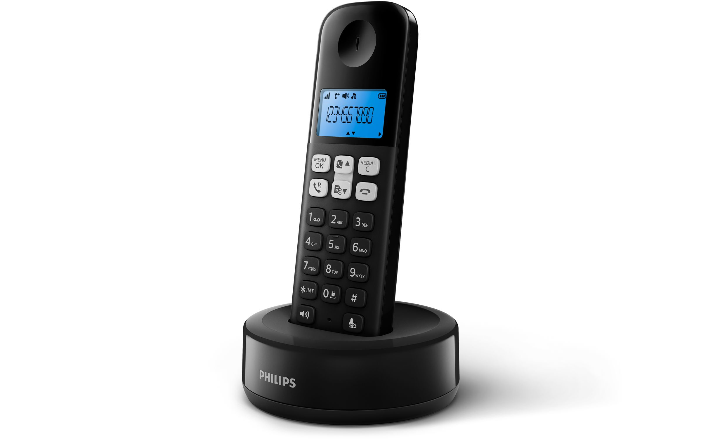 PHILIPS D1311B/38 Ahize Hoparlörlü Kablosuz Telefon