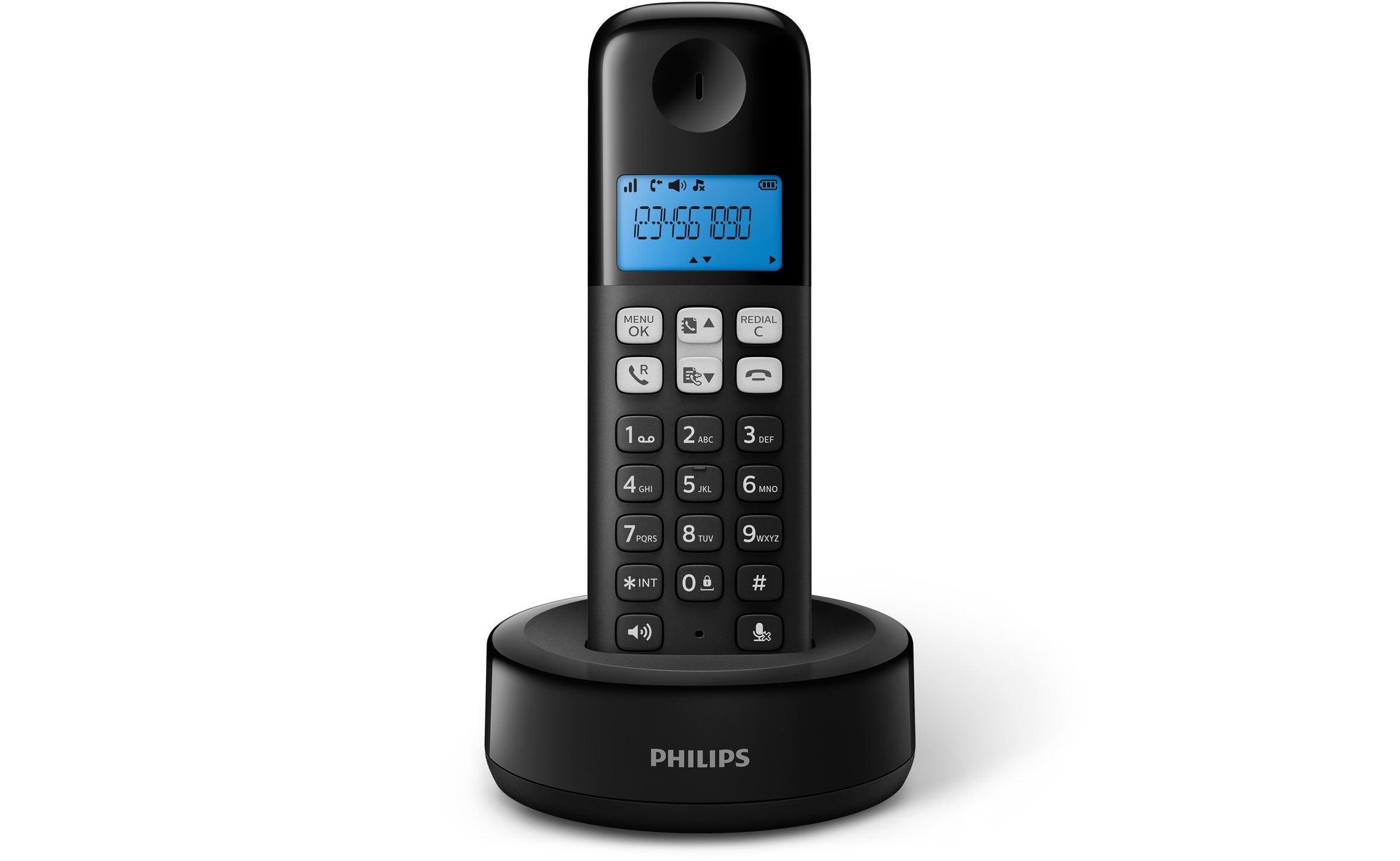PHILIPS D1311B/38 Ahize Hoparlörlü Kablosuz Telefon